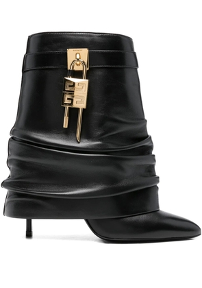 Givenchy 95mm Shark Lock boots - Black