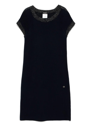 CHANEL Pre-Owned 2000s Chanel Long Dress - Blue