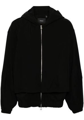 SONGZIO zip-up hooded jacket - Black