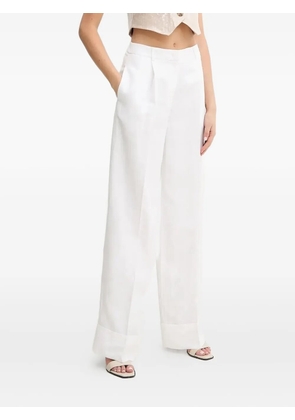 Blugirl pleated trousers - White