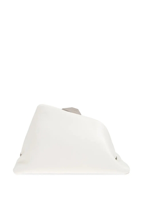 The Attico Day Off clutch bag - White