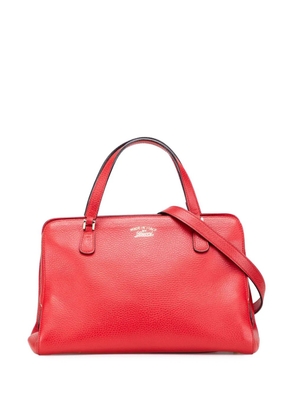 Gucci Pre-Owned 2000-2015 Calfskin Swing Top Handle satchel - Red