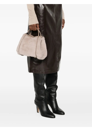 Max Mara Marine satchel bag - Neutrals