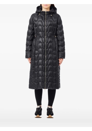 LIU JO quilted hooded coat - Black