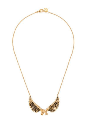 Palm Angels Wings Monogram necklace - Gold