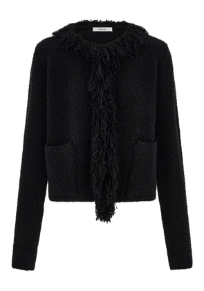 Ferragamo fringed cardigan - Black