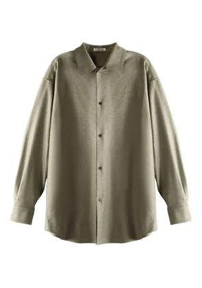 Auralee buttoned shirt - Brown