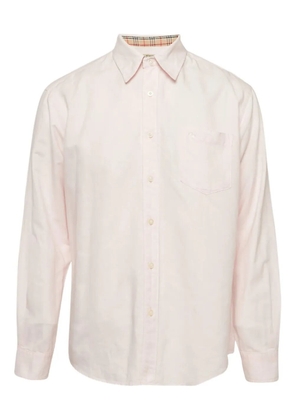 Burberry Pre-Owned 2024 linen pocket shirt - Pink