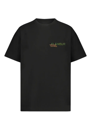 FLÂNEUR Lanterns of Love T-Shirt - Black