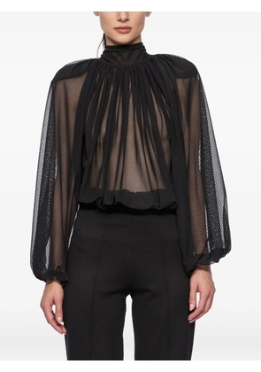 Atu Body Couture point d'esprit tulle bodysuit - Black