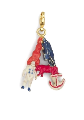 Marni Alphabet 'A' charm necklace - Multicolour