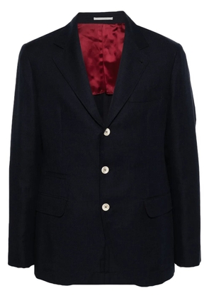 Brunello Cucinelli single-breasted blazer - Blue