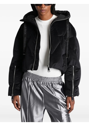 Khrisjoy quilted cropped puffer jacket - Black