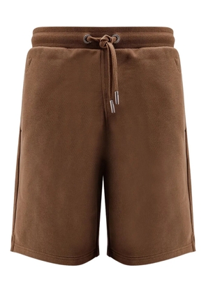AMI Paris Ami de Coeur drawstring shorts - Brown