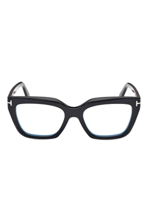 TOM FORD Eyewear square-frame hinge-detail glasses - Black