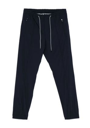 Corneliani drawstring straight-leg trousers - Blue