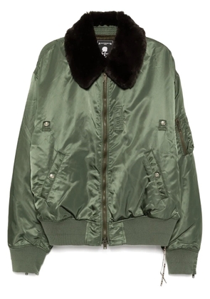 Mastermind World zip-up bomber jacket - Green