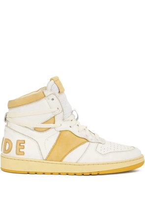 RHUDE Rhecess HI high-top sneakers - White