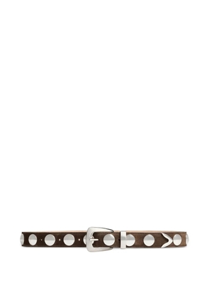 KHAITE Benny belt - Brown