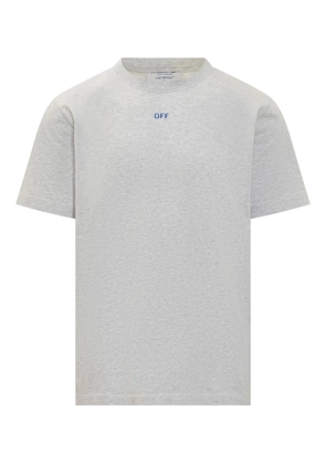 Off-White logo-print T-shirt - Grey