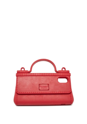 Dolce & Gabbana Pre-Owned pre-owned Sicily iPhone X case - Red