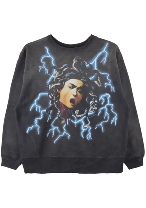 SAINT MXXXXXX Medusa sweater - Black