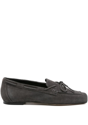Aeyde suede loafers - Grey