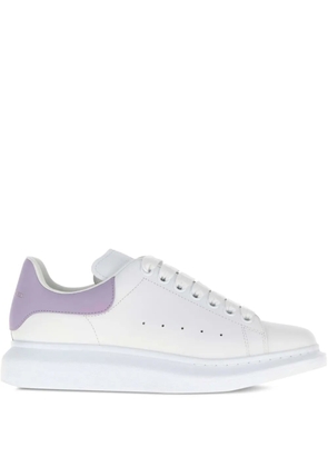 Alexander McQueen Oversized leather sneakers - White