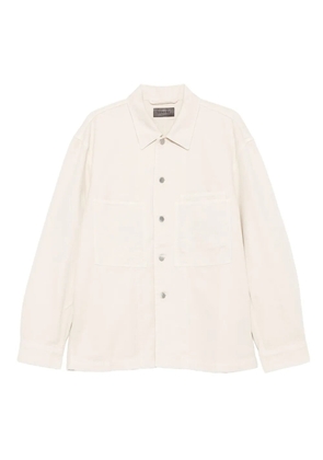 LEMAIRE button-fastening patch-pocket shirt - Neutrals