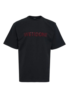 We11done short-sleeve T-shirt - Black
