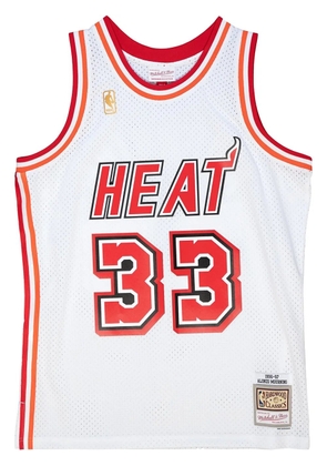 Mitchell & Ness 1996/97 Hardwood Classics Alonzo Mourning Miami Heat 'White' swingman jersey