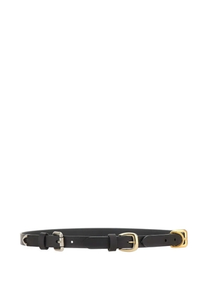 ETRO Interchangeable buckles leather belt - Black