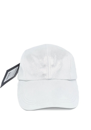 Norma Kamali lamé-effect cap - Grey