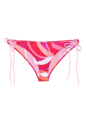 PUCCI Marmo-print bikini bottoms - Pink