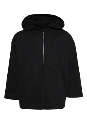 BODE Sideline hooded zip-up jacket - Black