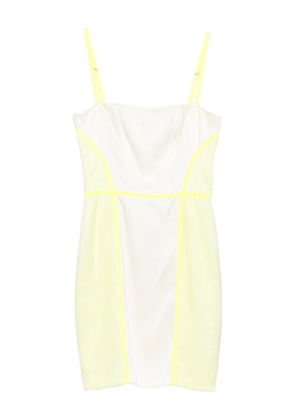 Gemy Maalouf panelled mini dress - Green