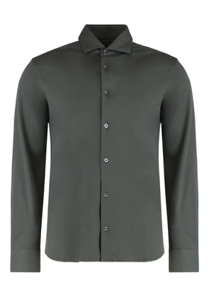 Moorer Sorrento-PD buttoned shirt - Green