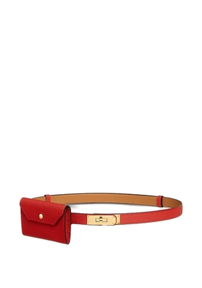 Hermès Pre-Owned Kelly 18 pocket hardware belt - Red