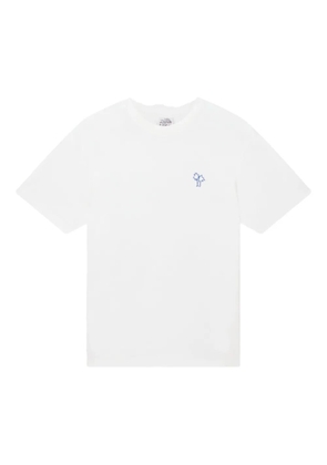 Donde Esteban print cotton T-shirt - White