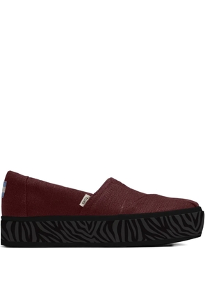 Toms Boardwalk 'Red/Black' sneakers