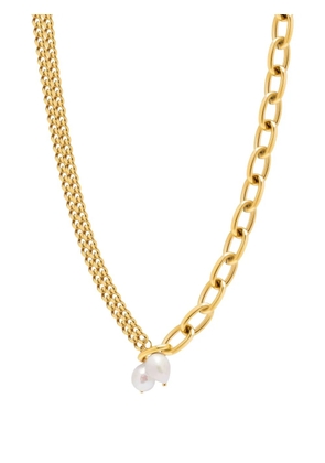 Nialaya Jewelry Transformer Pearl necklace - Gold