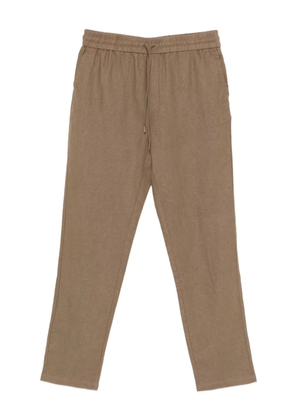 Les Deux Patrick linen-blend drawstring trousers - Neutrals