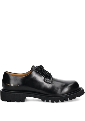 Common Projects leather lace-up derby shoes - Black