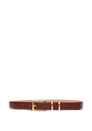 Poche Paris leather belt - Brown