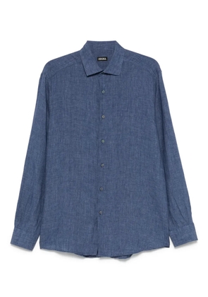 Zegna linen shirt - Blue