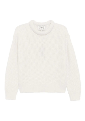 TWP Waffle jumper - Neutrals