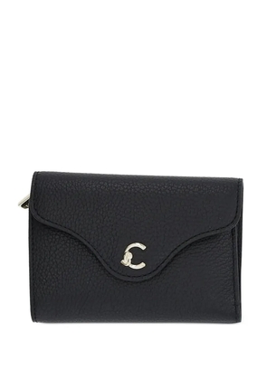 Coccinelle zip-fastening flap wallet - Black