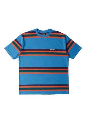 BY PARRA Script Stripped T-shirt - Blue