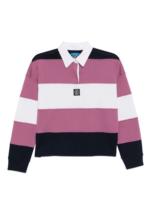 SPORT b. by agnès b. logo-patch polo shirt - Pink