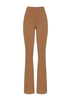 Gloria Coelho flared trousers - Brown